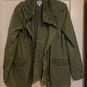 Melrose and Market army green jacket, M